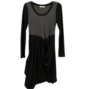 DeCa Black & Gray Dress Sz.4